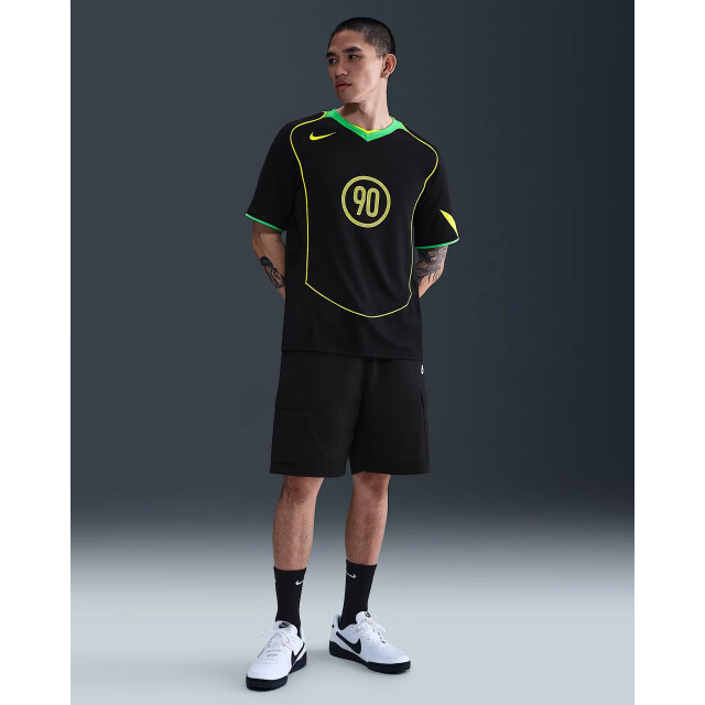 Nike total90 men's dri-fit soccer jersey ss t-shirt voetbal train km here - 072018_990-L large