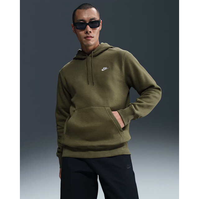 Nike m nk club bb po hoodie hoodie heren - 072043_805-L large