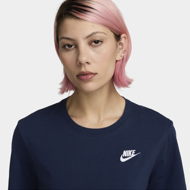 Nike sportswear club essentials wom t-shirt sport t-shirt korte mouw dames - 072040_205-L large