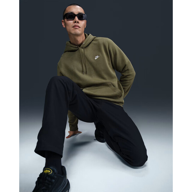 Nike m nk club bb po hoodie hoodie heren - 072043_805-L large