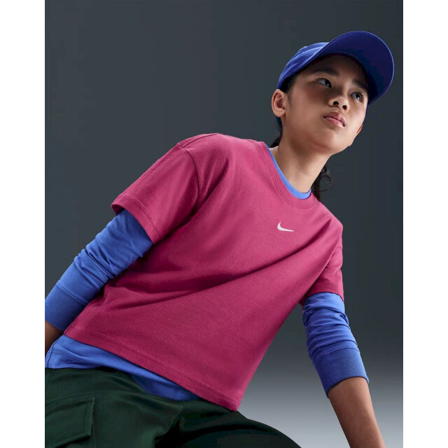Nike Sportswear essential big kids' t-shirt sport t-shirt korte mouw meisjes - 072044_600-L large