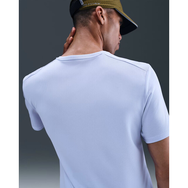 Nike miler men's dri-fit uv ss t-shirt hardloop t-shirt korte mouw zomer heren - 072073_930-L large