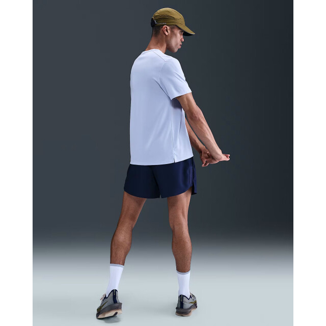 Nike miler men's dri-fit uv ss t-shirt hardloop t-shirt korte mouw zomer heren - 072073_930-L large