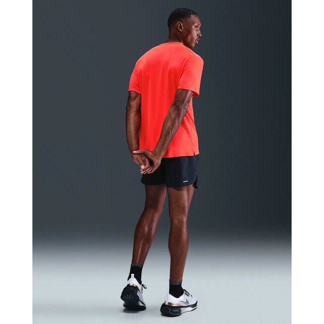 Nike miler men's dri-fit uv ss t-shirt hardloop t-shirt korte mouw zomer heren - 072074_600-XL large