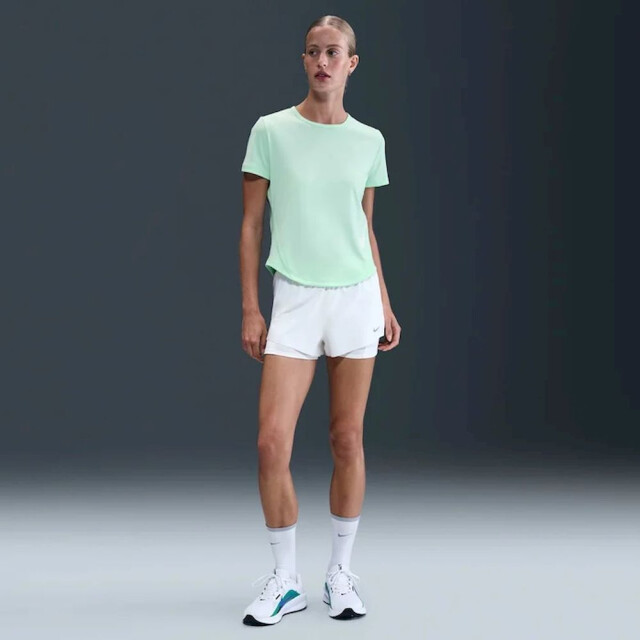 Nike tempo swoosh women's dri-fit ss t-shirt hardloop t-shirt korte mouw zomer dames - 072078_300-L large