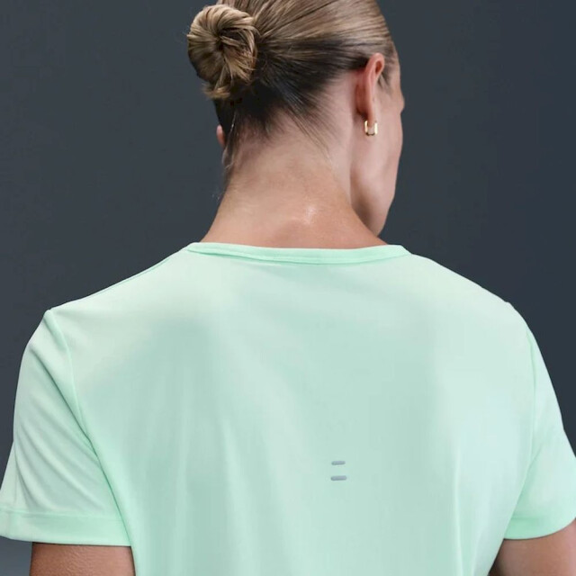 Nike tempo swoosh women's dri-fit ss t-shirt hardloop t-shirt korte mouw zomer dames - 072078_300-L large