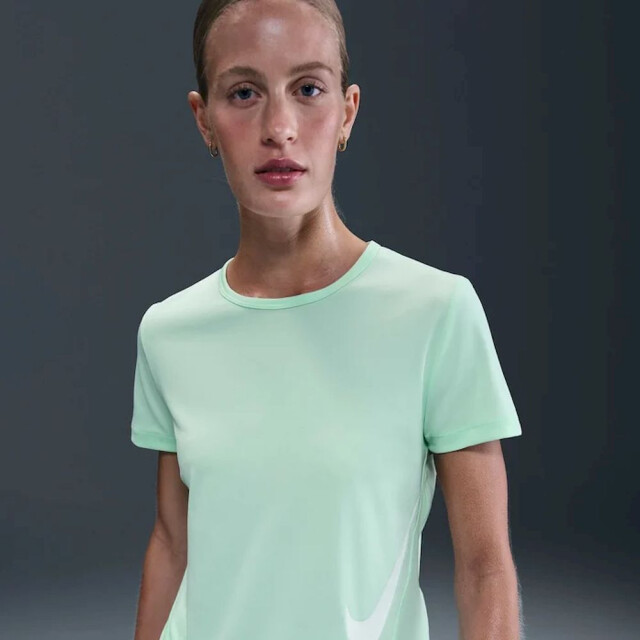 Nike tempo swoosh women's dri-fit ss t-shirt hardloop t-shirt korte mouw zomer dames - 072078_300-L large