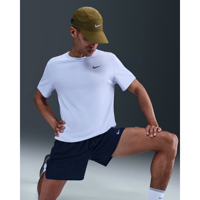 Nike miler men's dri-fit uv ss t-shirt hardloop t-shirt korte mouw zomer heren - 072073_930-L large