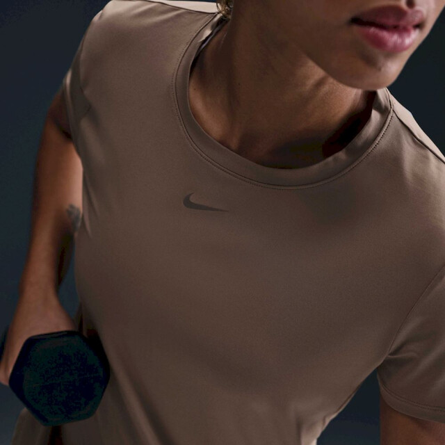 Nike one classic women's dri-fit sh training t-shirt korte mouw dames - 068970_800-XL large