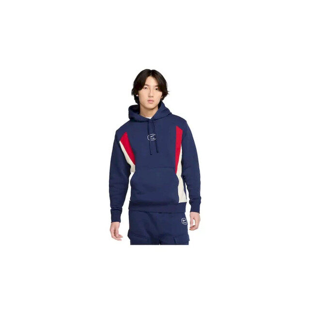 Nike m nsw sw air po hoody flc bb hoodie heren - 068978_200-M large