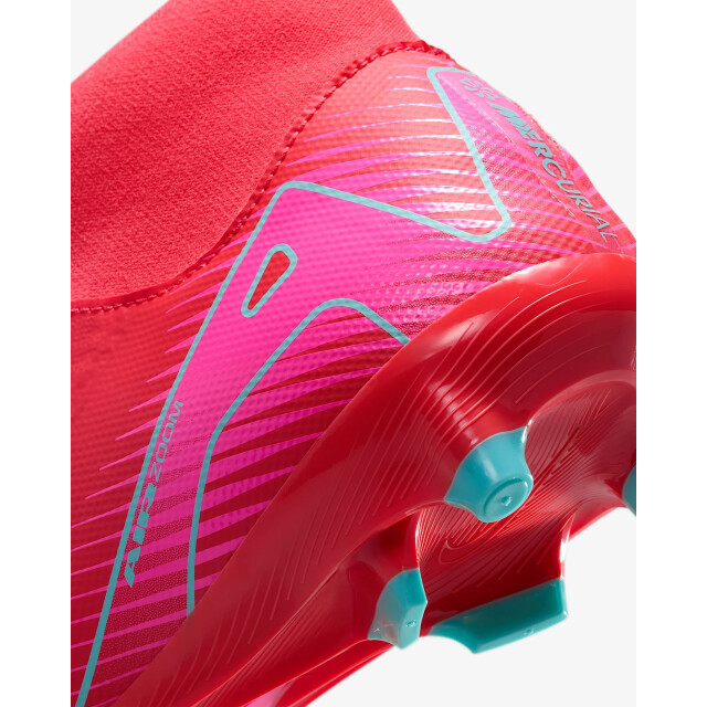 Nike zm superfly 10 acad fg/mg voetbal schoen firm ground heren - 068957_470-9,5 large