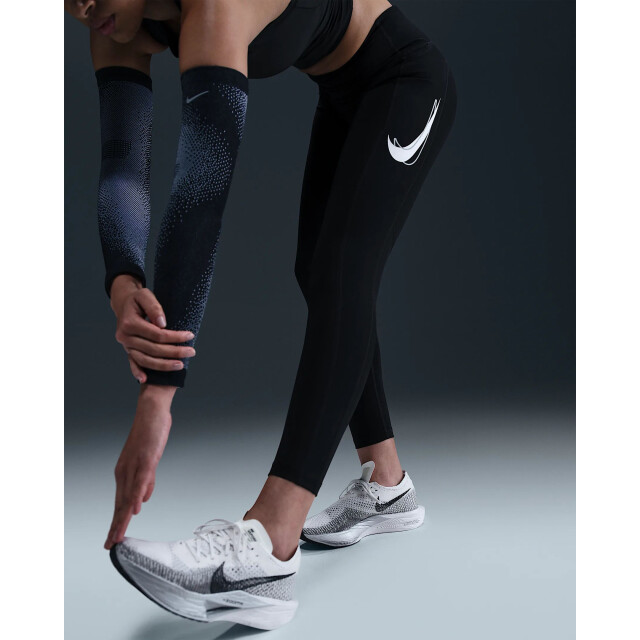 Nike w nk fast df mr 7/8 tgt sw hardloop legging 7/8 dames - 069039_990-L large