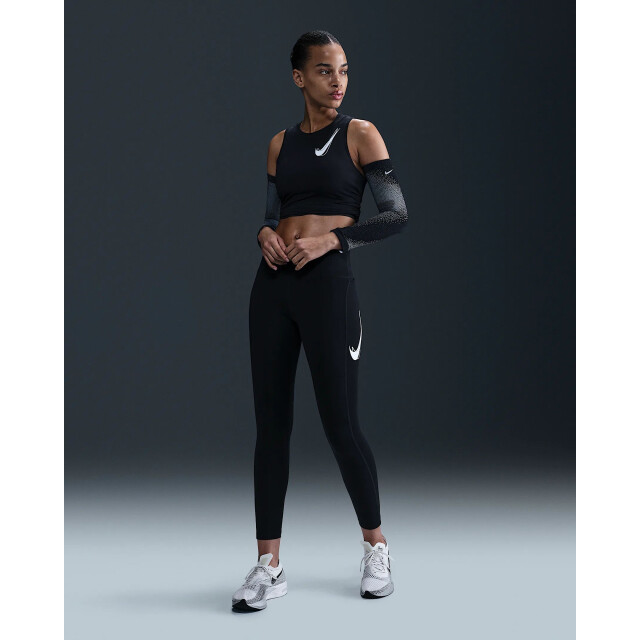 Nike w nk fast df mr 7/8 tgt sw hardloop legging 7/8 dames - 069039_990-L large