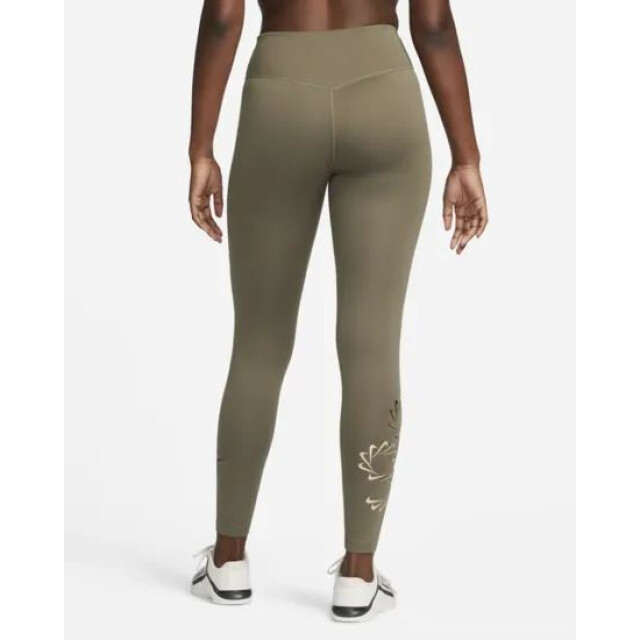 Nike w nk one tf mr tght grx lange trainingslegging dames - 058041_805-M large