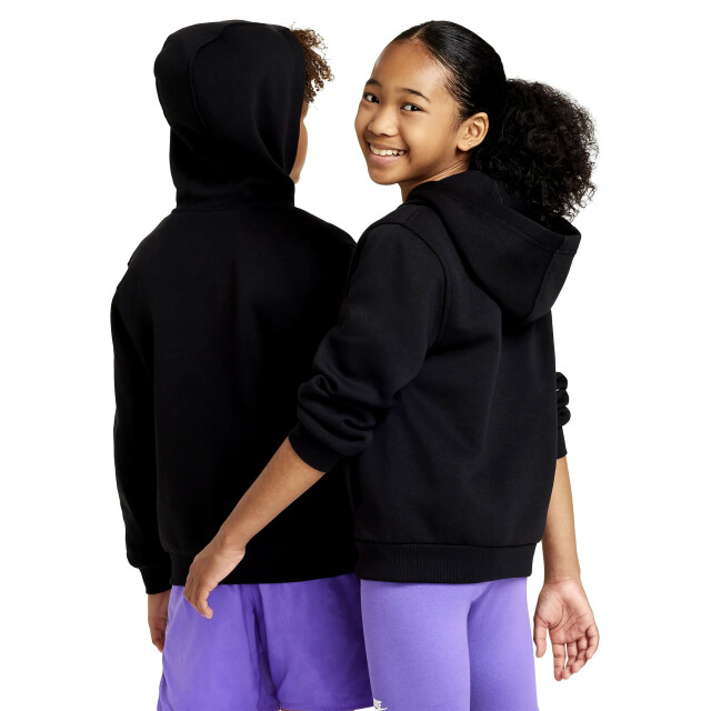 Nike k nsw club flc hd fz ls lbr hoodie jongens - 064471_991-M large