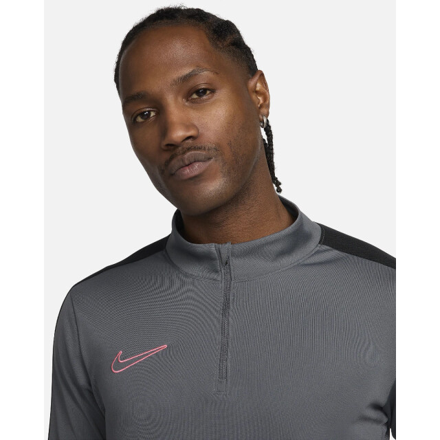 Nike academy men's dri-fit 1/2-zip t-shirt voetbal train lm heren - 066370_990-L large