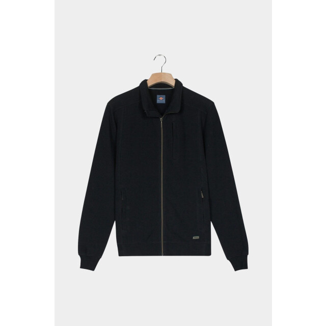 Baileys Vest sweat cardigan zip hi-low st 522230/60 200340 large