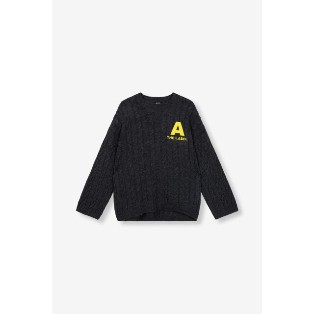 Alix The Label 2509867393 ladies knitted cropped cable jumper 2509867393 Cropped cable jumper large
