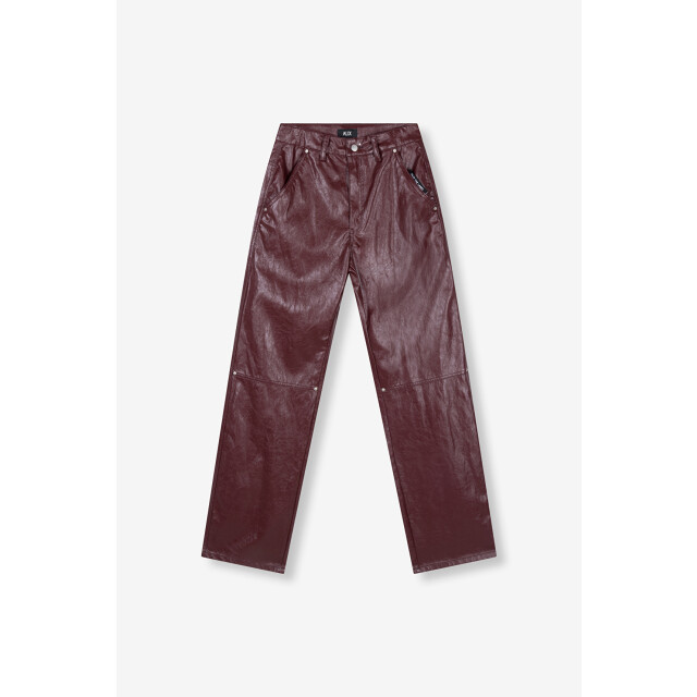 Alix The Label 2509112309 ladies woven faux leather pants 2509112309 faux leather pants large