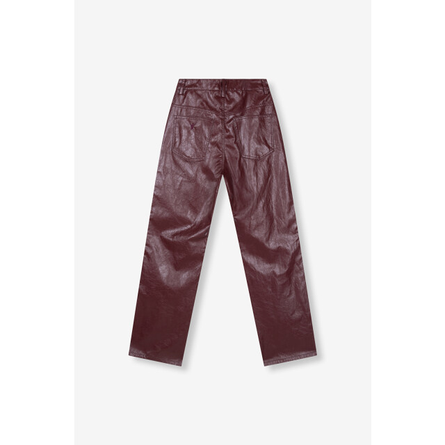Alix The Label 2509112309 ladies woven faux leather pants 2509112309 faux leather pants large