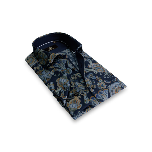 Circle of Gentlemen Natan vintage-paisley brushed touch shirt 100% co 244-20003-583- large