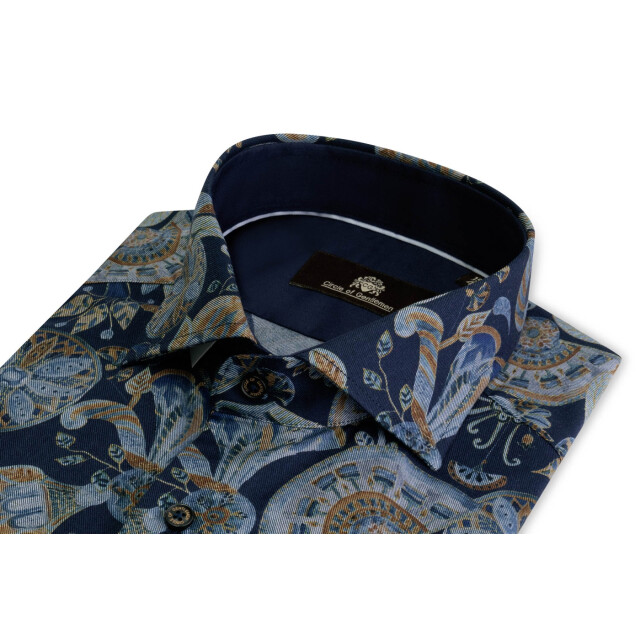 Circle of Gentlemen Natan vintage-paisley brushed touch shirt 100% co 244-20003-583- large