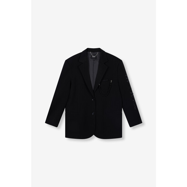 Alix The Label 2509420333 ladies woven grandad r 2509420333 grandad blazer large