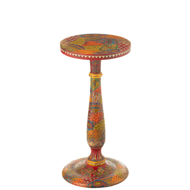 J-Line Side table delhi mango wood mix 50580 large