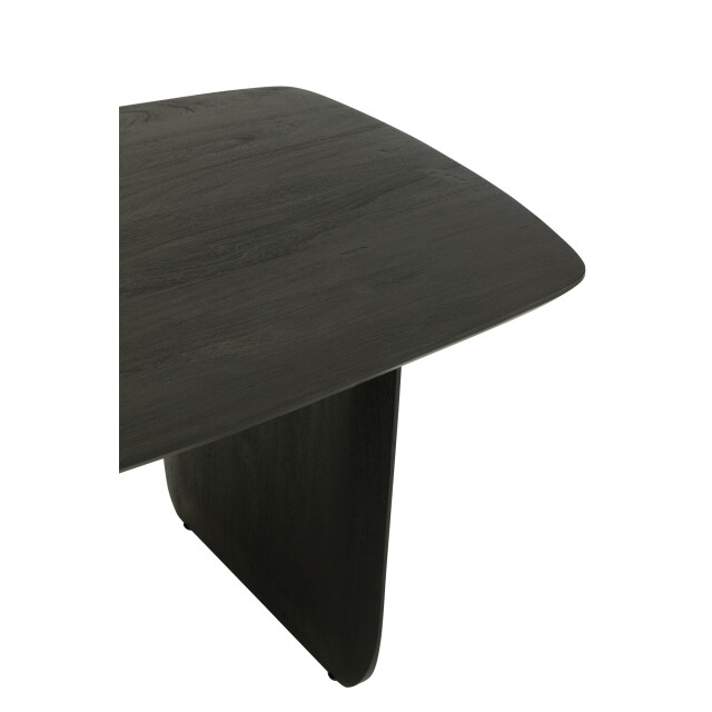 J-Line Dining table acacia wood black 55833 large