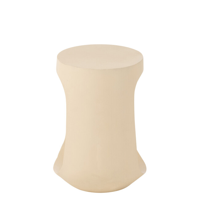 J-Line Side table pod mango wood beige 45987 large