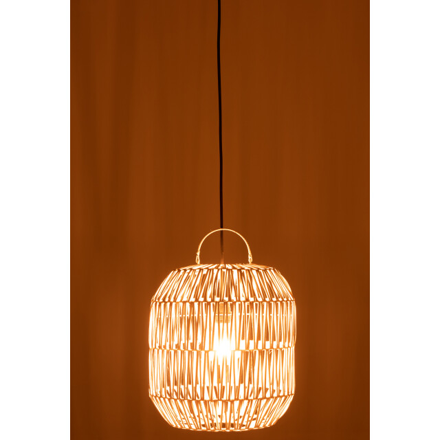 J-Line Lampkap cilinder rotan 10859 large