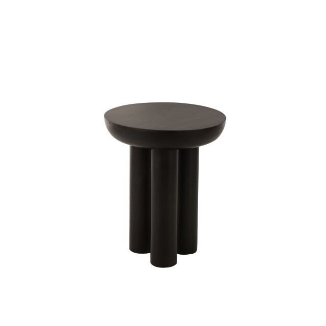 J-Line Side table trio mango wood black 46001 large