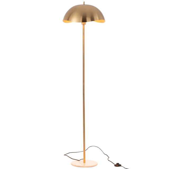J-Line Floor lamp metal/marble gold 49181 large