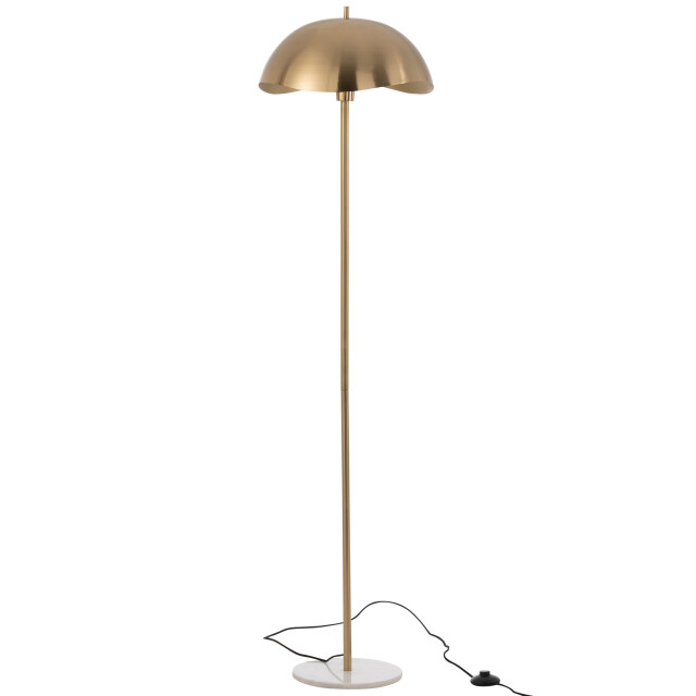J-Line Floor lamp metal/marble gold 49181 large