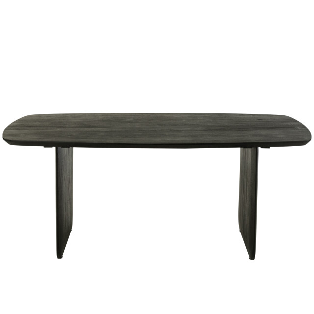 J-Line Dining table acacia wood black 55833 large