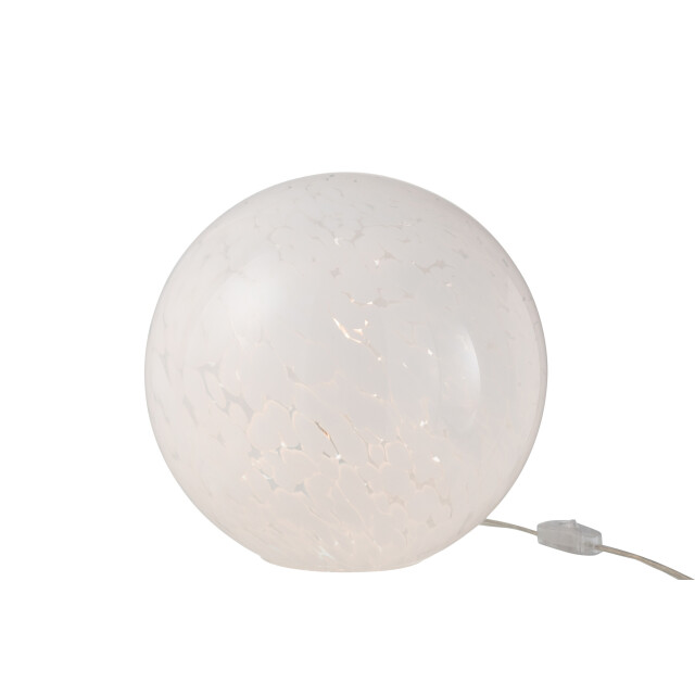 J-Line Lamp vlekken rond glas large dany 20631 large