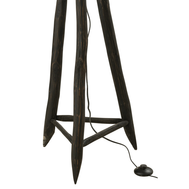 J-Line Lamp branch arthur wood brown large 30991 large