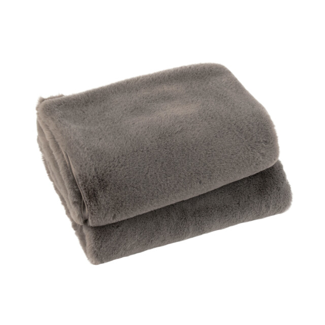 J-Line Plaid cutie polyester taupe 76878 large