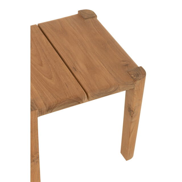 J-Line Side table bruce teak natural 52954 large