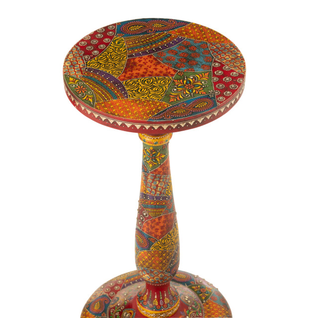 J-Line Side table delhi mango wood mix 50580 large