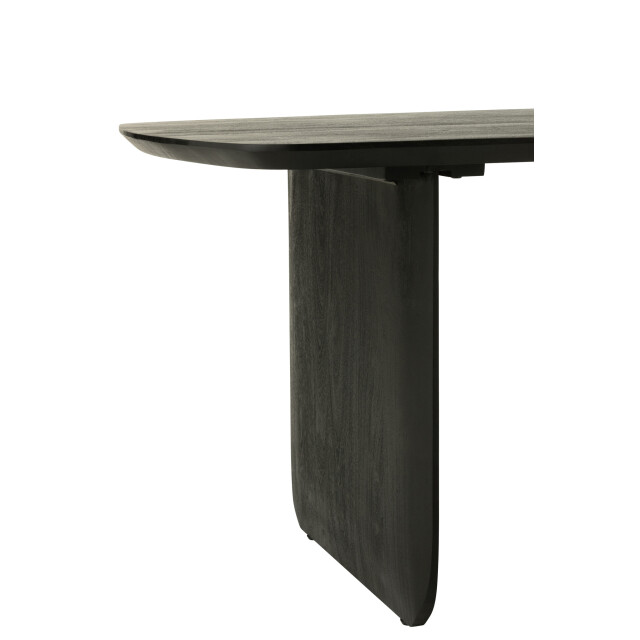 J-Line Dining table acacia wood black 55833 large