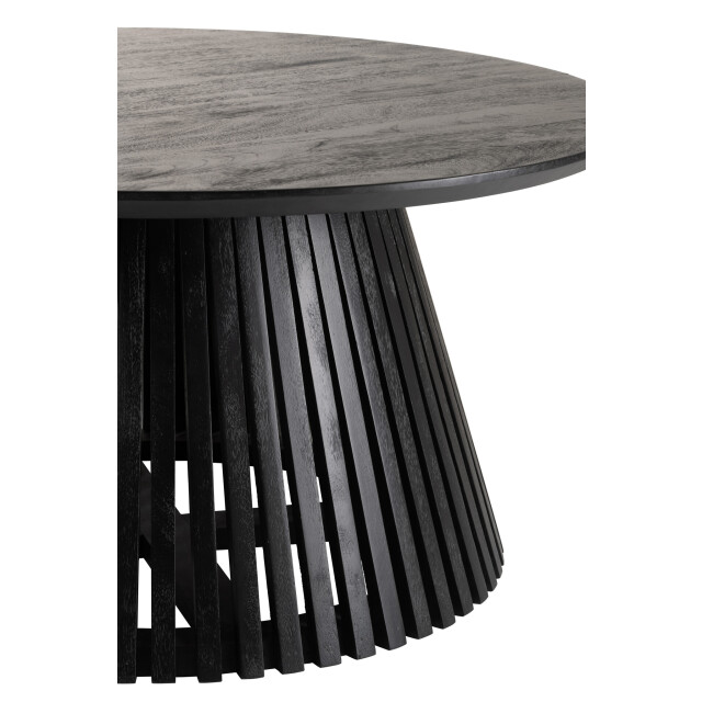 J-Line Table vincent mango wood black medium 31479 large