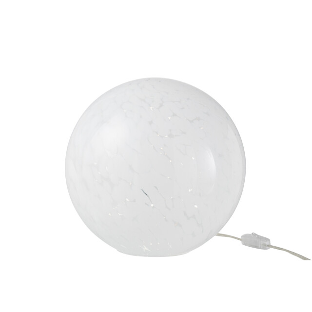 J-Line Lamp vlekken rond glas large dany 20631 large