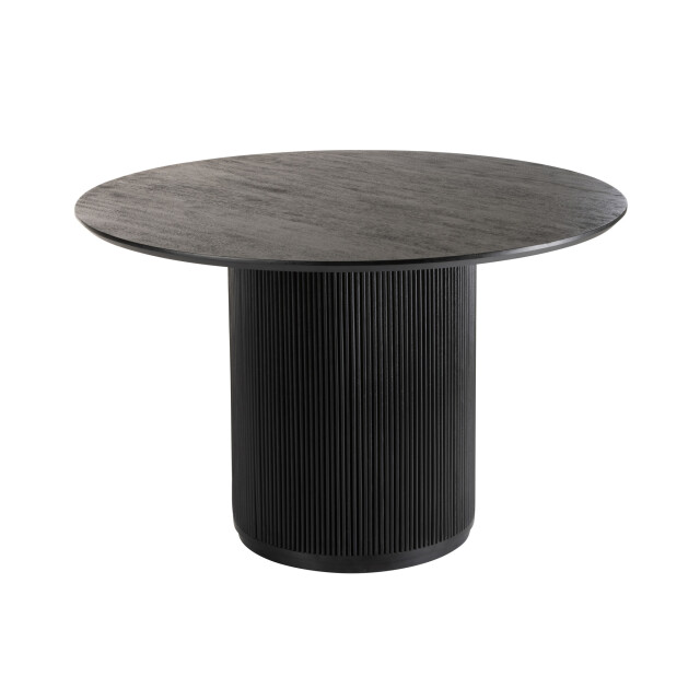 J-Line Table vincent mango wood black large 31480 large