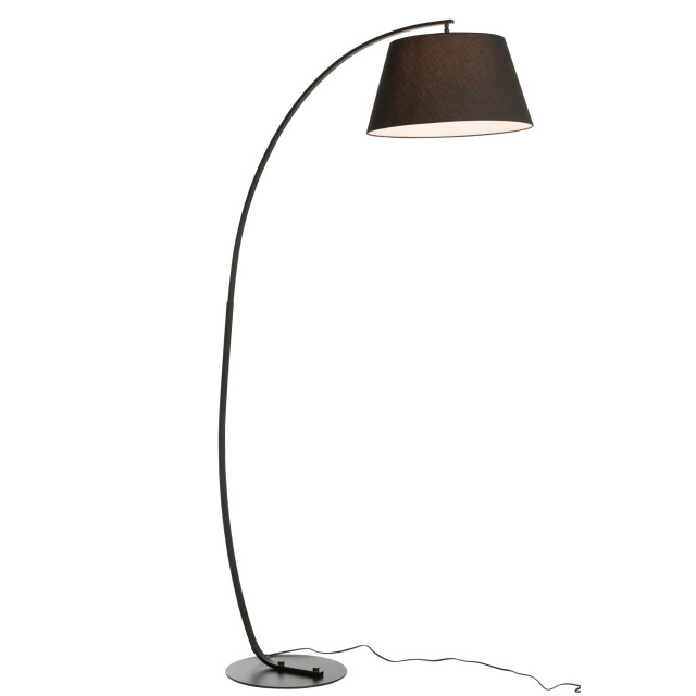 J-Line Lamp standing arch metal black 85334 large