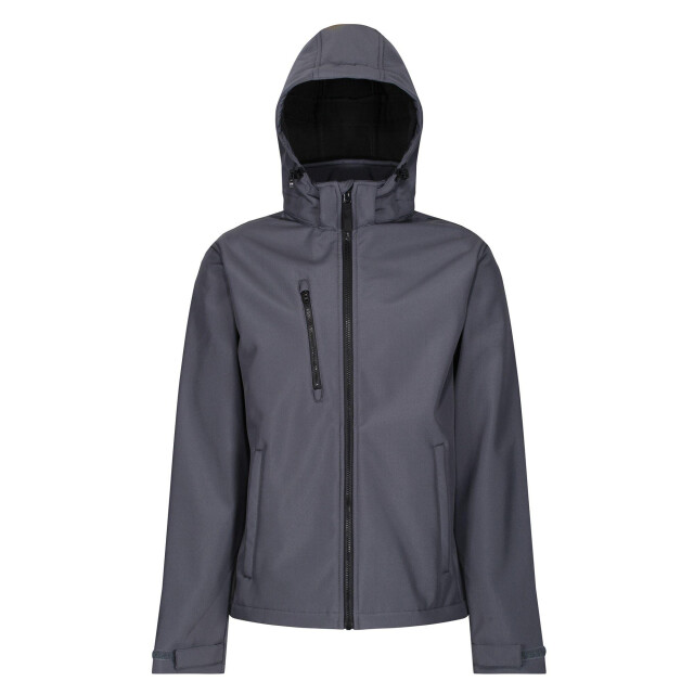 Regatta Heren venturer 3-laags membraan soft shell jas UTLT285_sealgreyblack large
