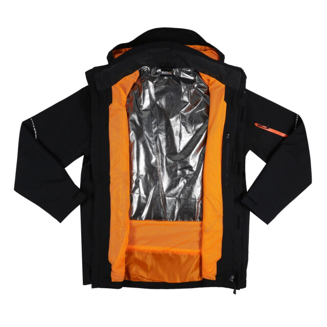 Regatta Heren x-pro exosphere ii softshell jas UTLT287_blackmagmaorange large