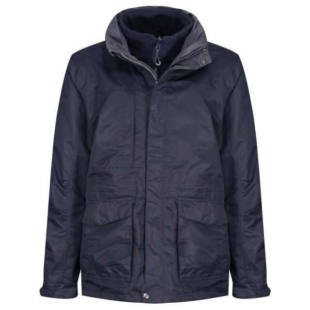 Regatta Heren benson iii hooded jacket UTLT330_greyblue large