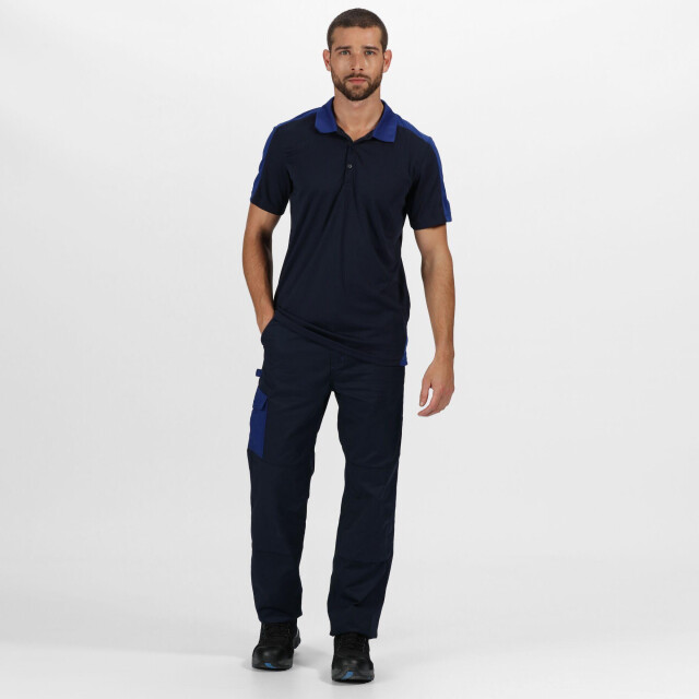 Regatta Herencontrast coolweave polo shirt UTLT333_navynewroyal large