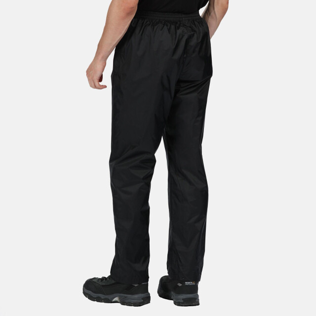 Regatta Heren pro packaway overtrousers UTLT332_black large